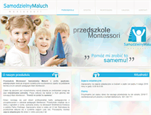 Tablet Screenshot of montessori-krakow.pl